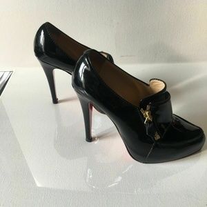 Christian louboutin lapono booties with bag size 36